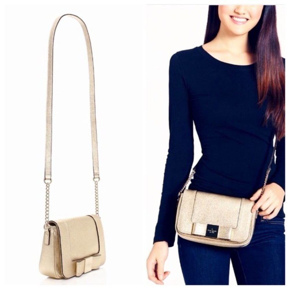 Kate Spade Primrose Hill Little Kaelin Leather Crossbody Bag